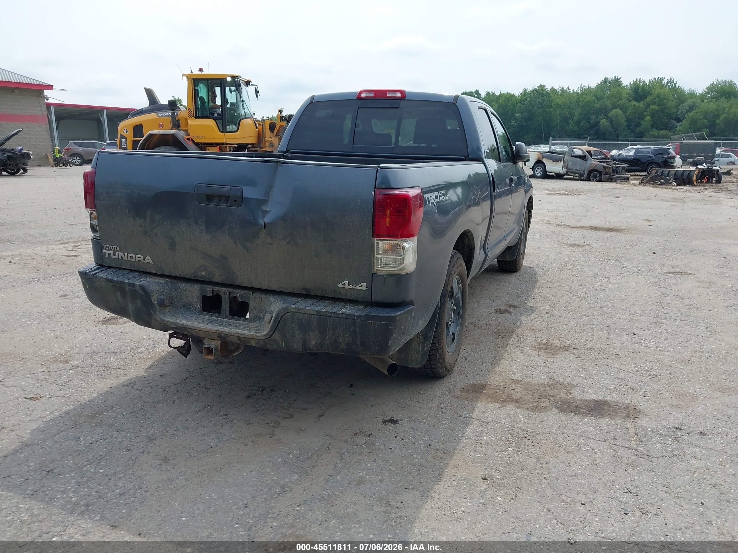 2010 Toyota Tundra Grade 5.7l V8 Blue vin: 5TFUY5F19AX128365