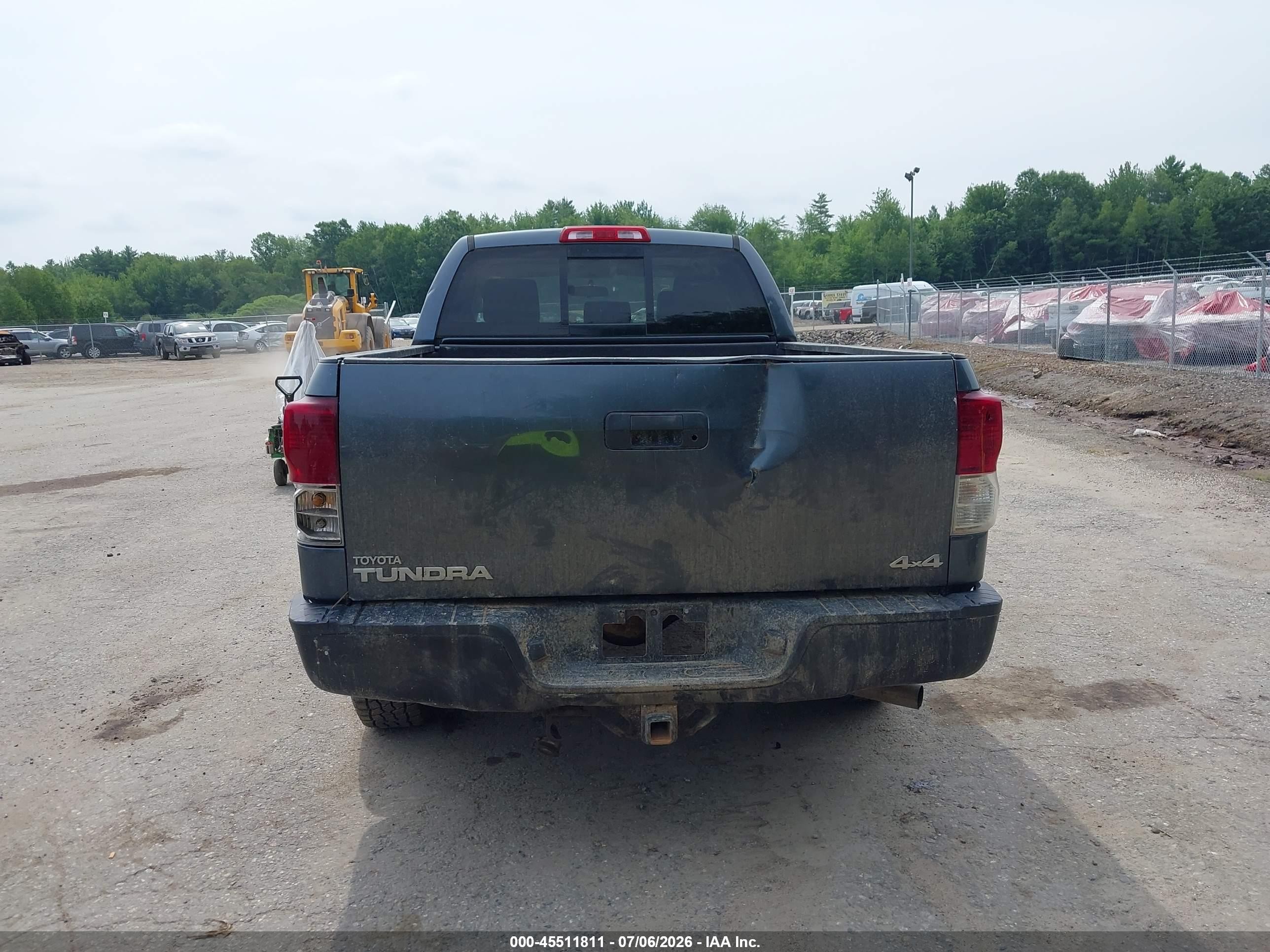 2010 Toyota Tundra Grade 5.7l V8 Blue vin: 5TFUY5F19AX128365