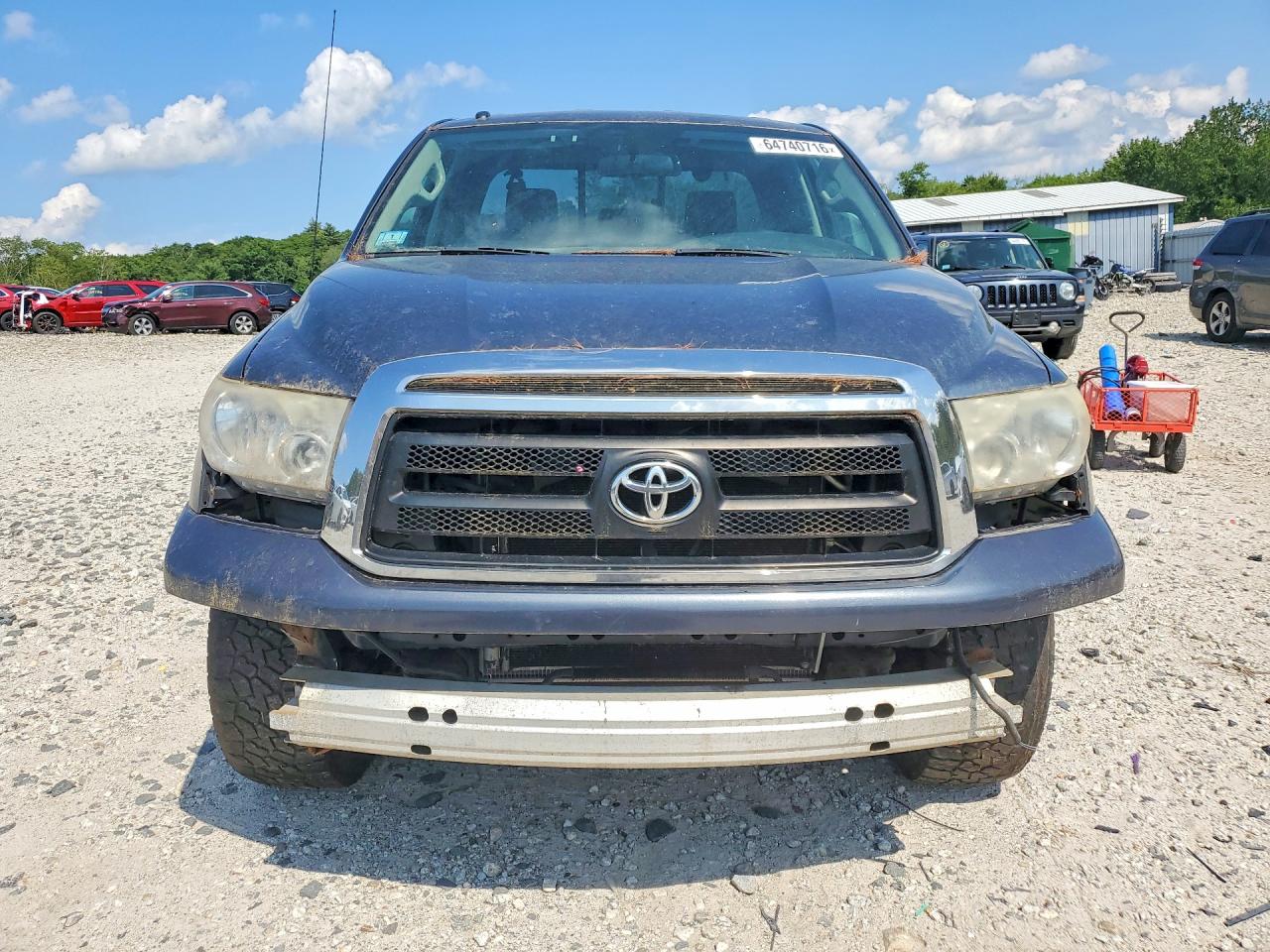 2010 Toyota Tundra Blue vin: 5TFUY5F19AX143268