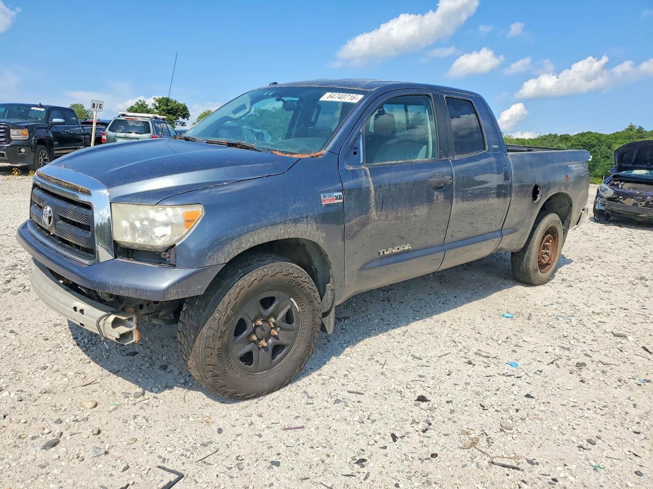 2010 Toyota Tundra Blue vin: 5TFUY5F19AX143268