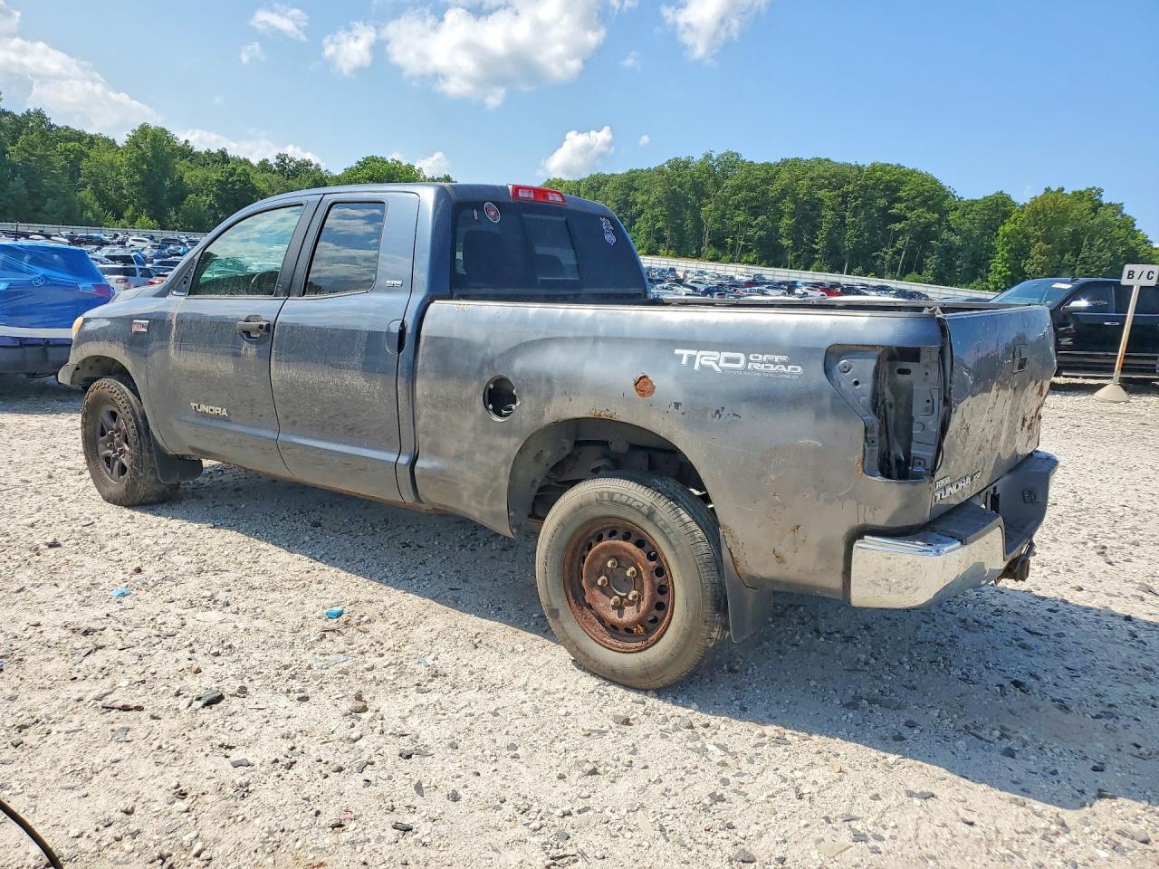 2010 Toyota Tundra Blue vin: 5TFUY5F19AX143268