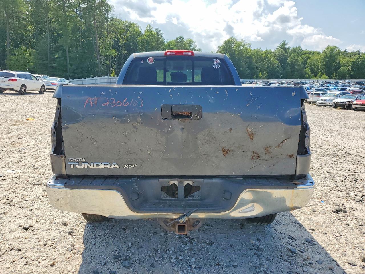 2010 Toyota Tundra Blue vin: 5TFUY5F19AX143268