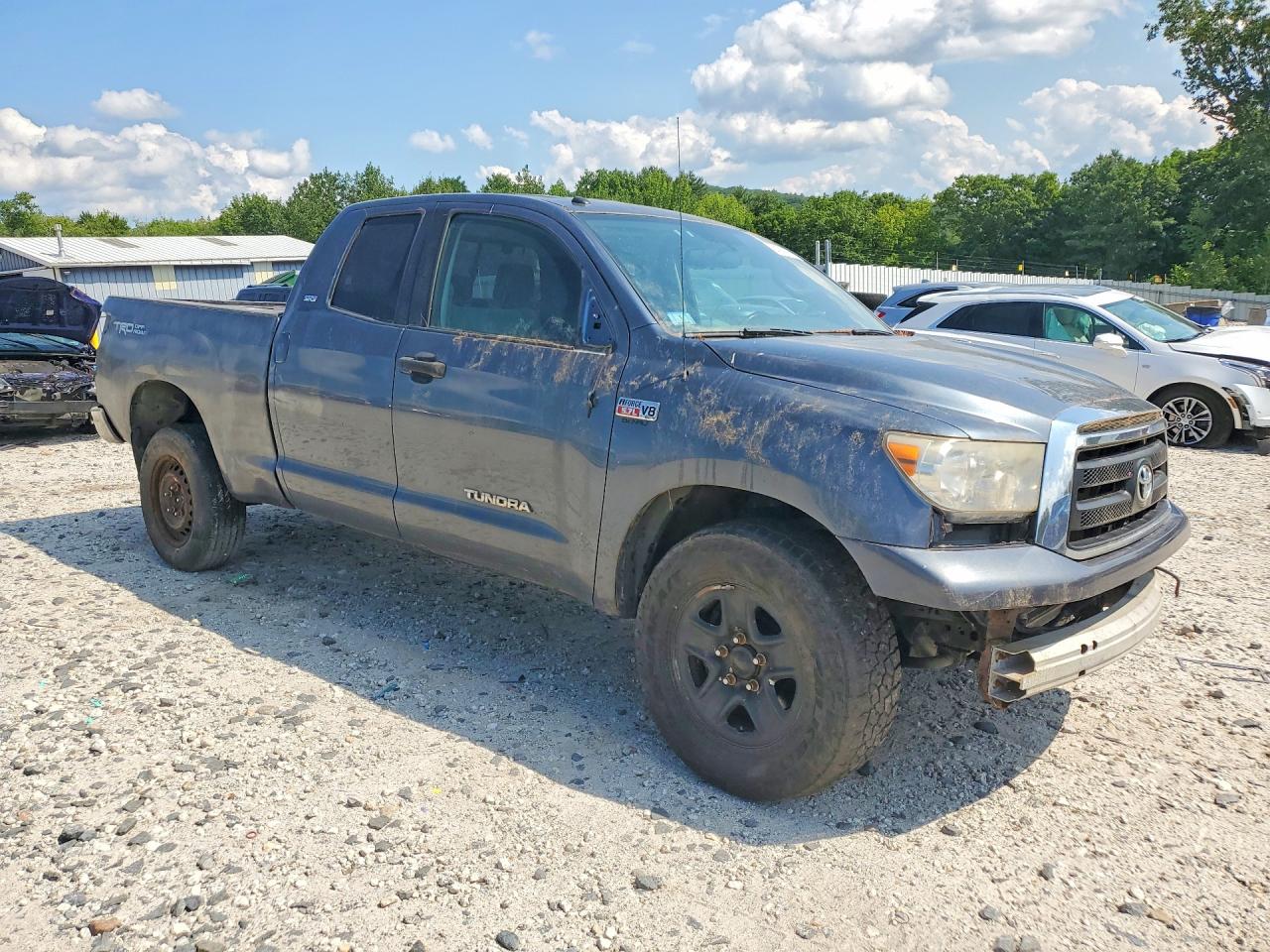 2010 Toyota Tundra Blue vin: 5TFUY5F19AX143268