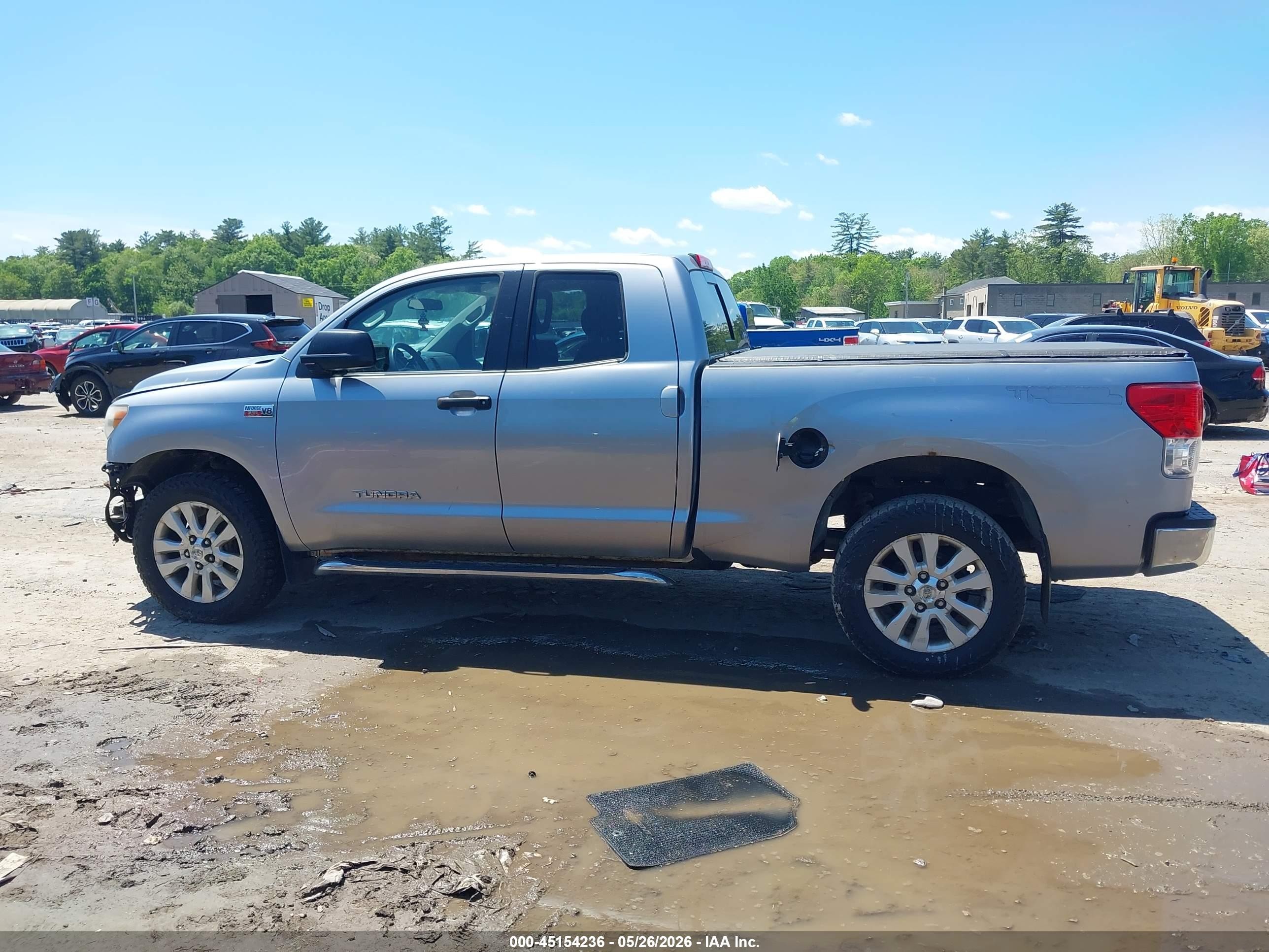 2012 Toyota Tundra Grade 5.7l V8 Silver vin: 5TFUY5F19CX220501