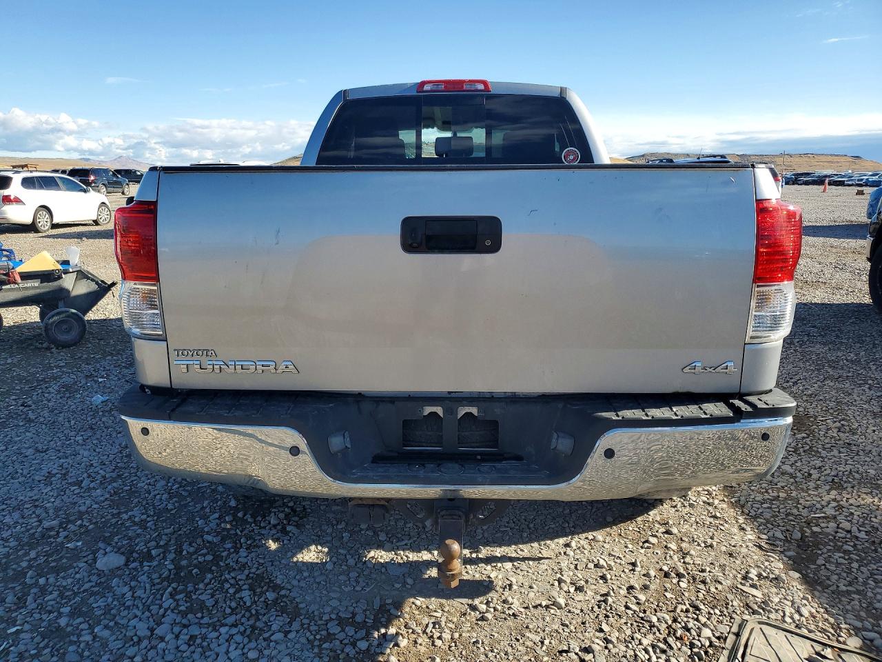 2012 Toyota Tundra Double Cab Sr5 Gray vin: 5TFUY5F19CX254969