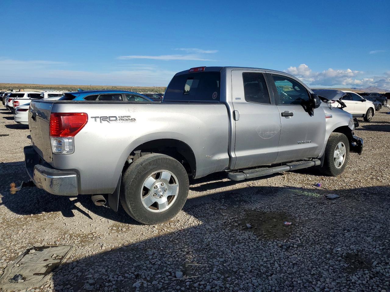 2012 Toyota Tundra Double Cab Sr5 Gray vin: 5TFUY5F19CX254969