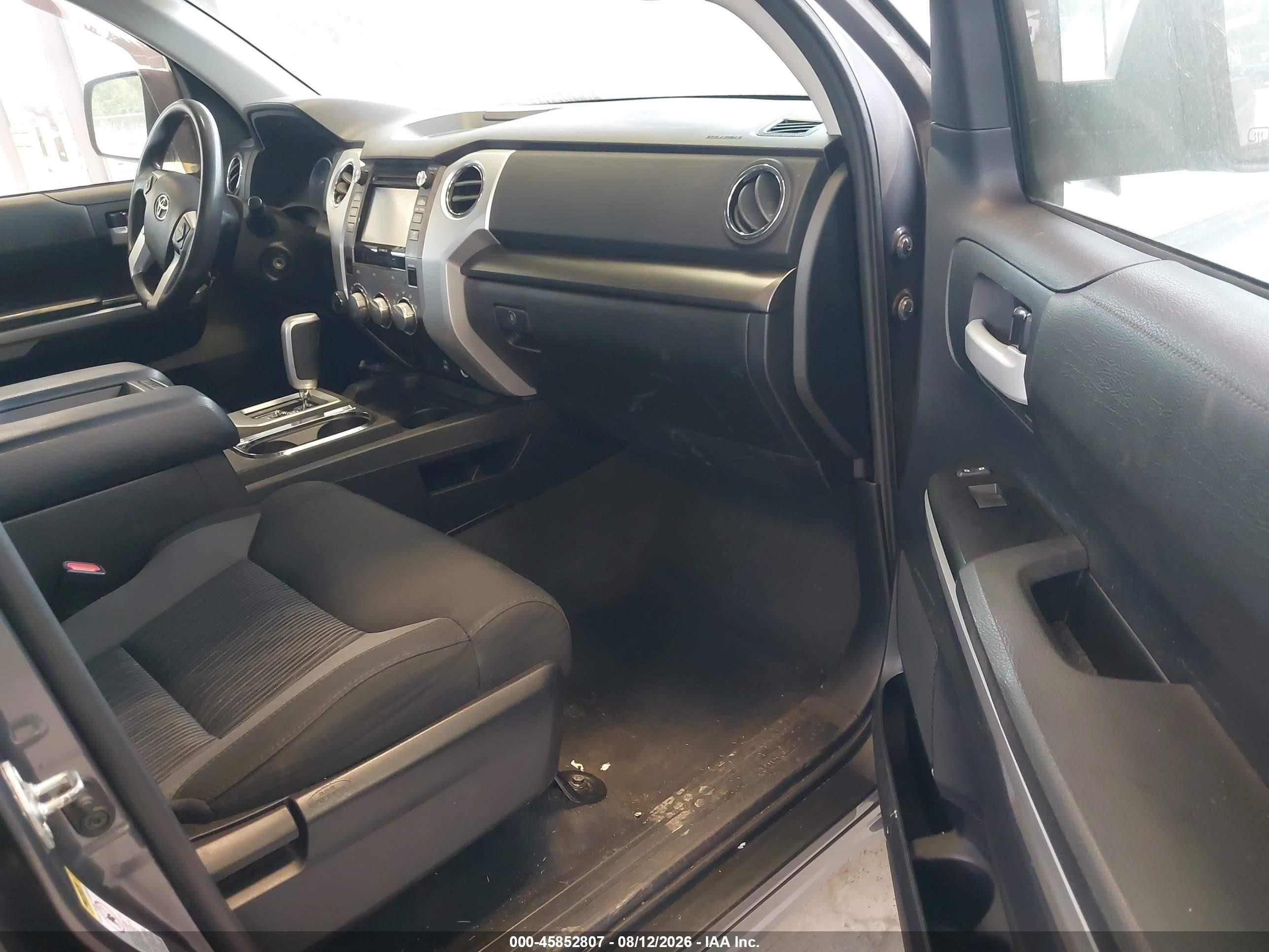 2014 Toyota Tundra Sr5 5.7l V8 Gray vin: 5TFUY5F19EX357621