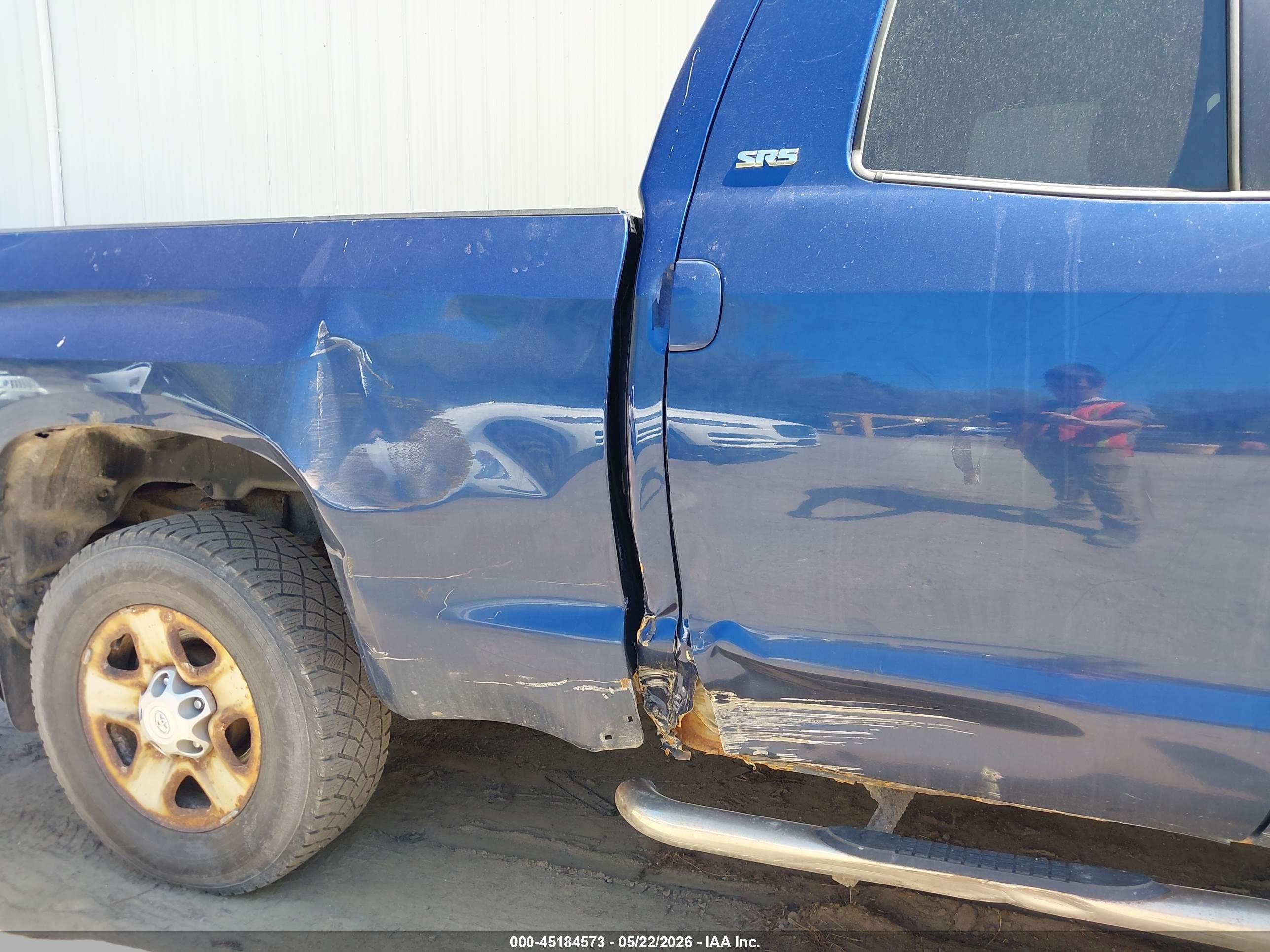 2014 Toyota Tundra Sr5 5.7l V8 Синий vin: 5TFUY5F19EX409023