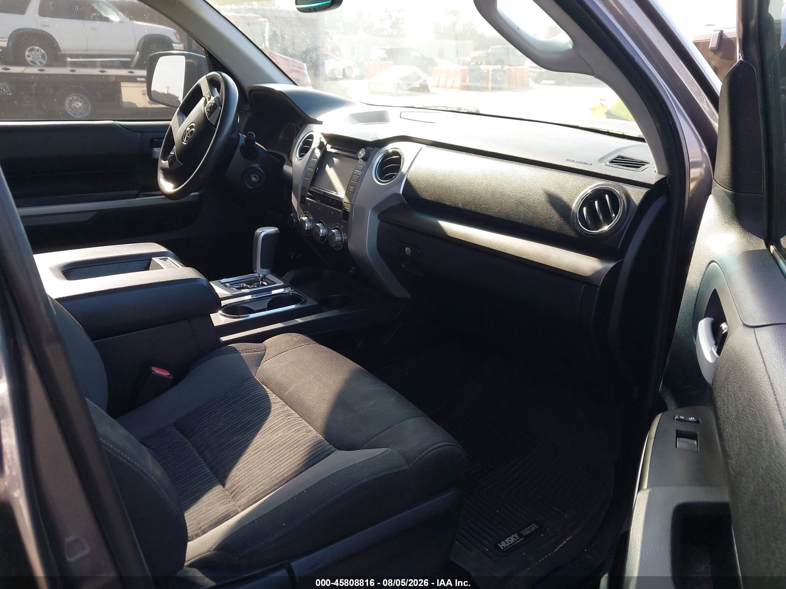 2015 Toyota Tundra Sr5 5.7l V8 Gray vin: 5TFUY5F19FX460667