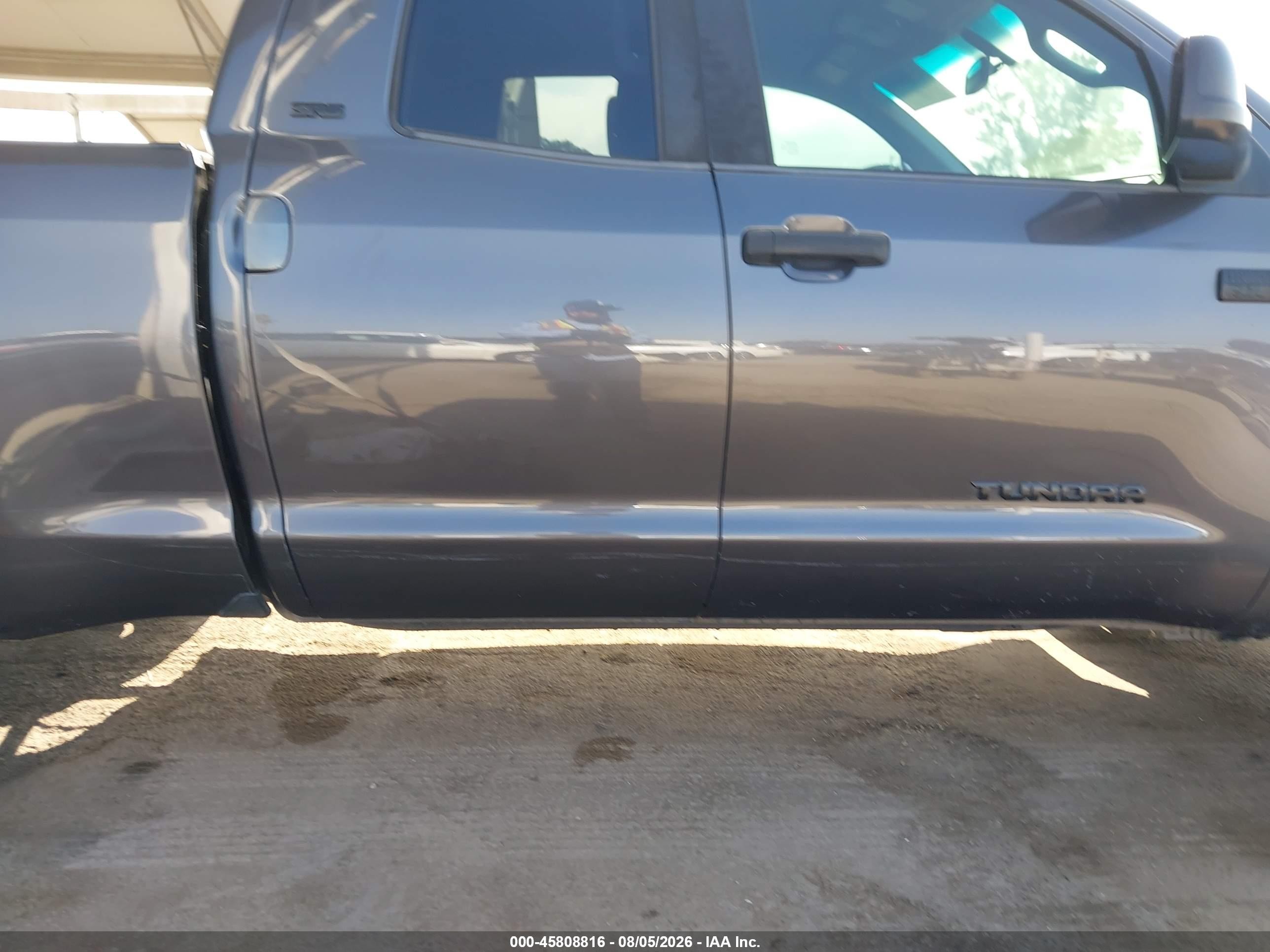 2015 Toyota Tundra Sr5 5.7l V8 Gray vin: 5TFUY5F19FX460667
