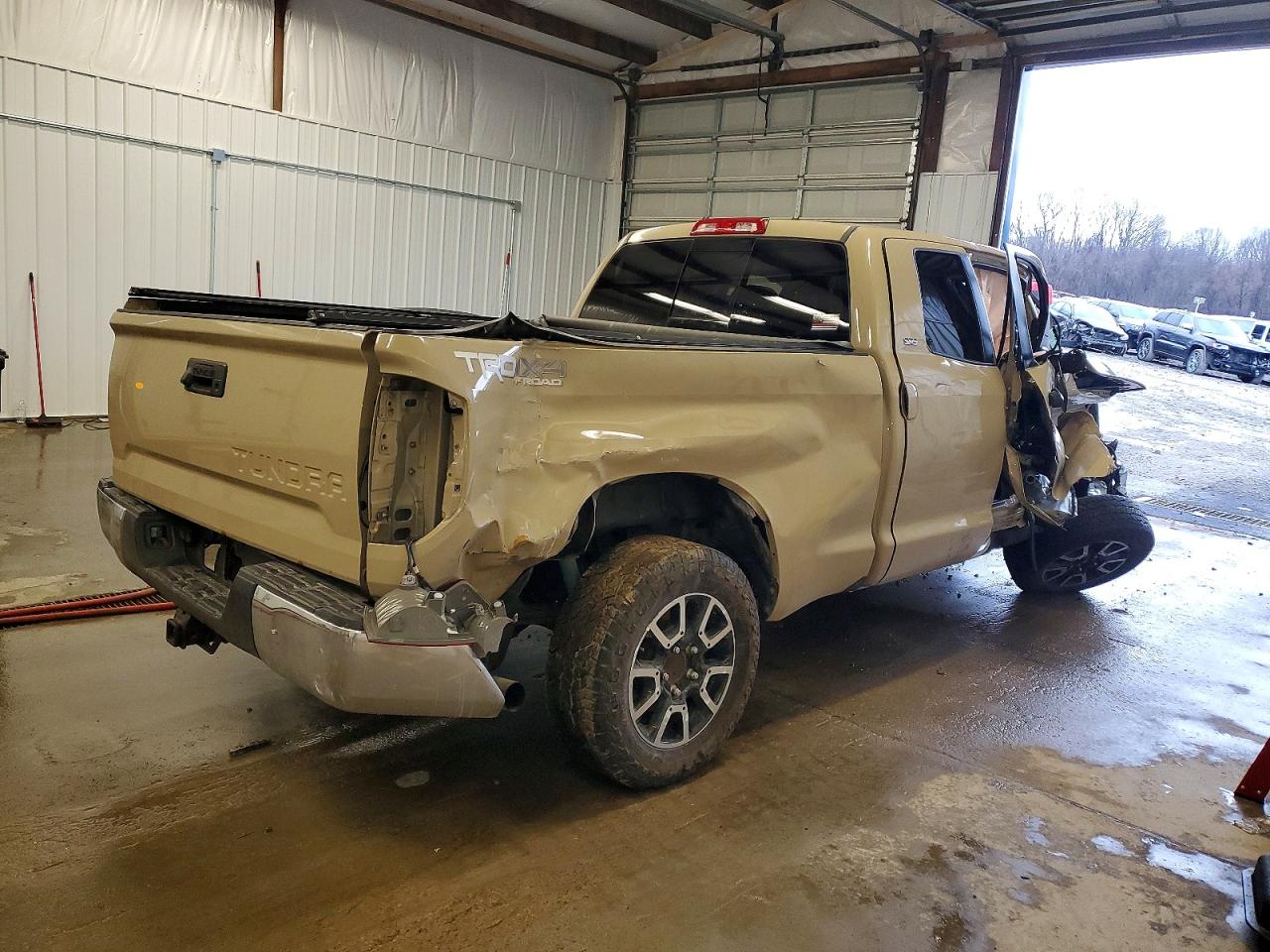 2017 Toyota Tundra Double Cab Sr Tan vin: 5TFUY5F19HX604589