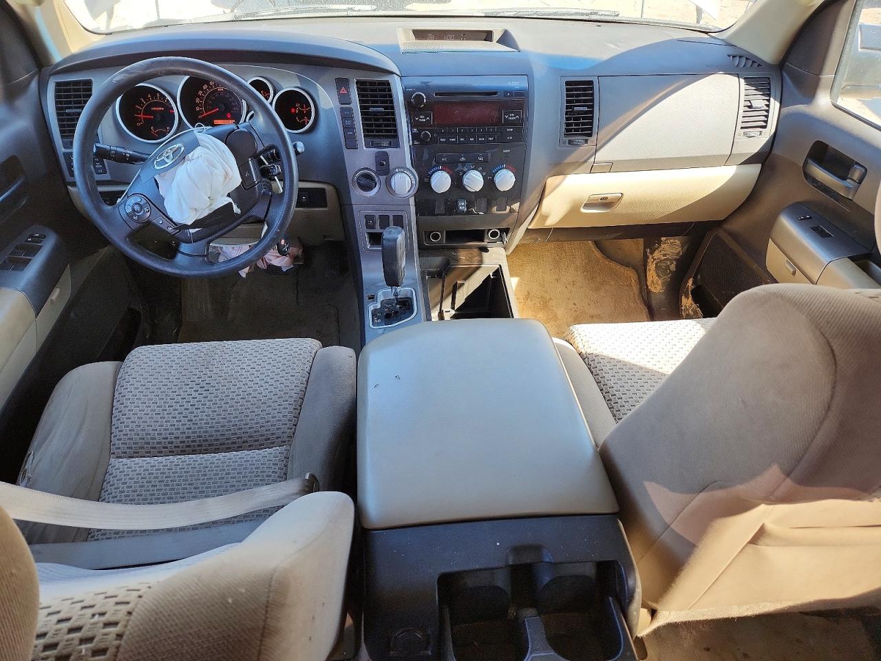 2010 Toyota Tundra Double Cab Sr5 Brown vin: 5TFUY5F1XAX106133