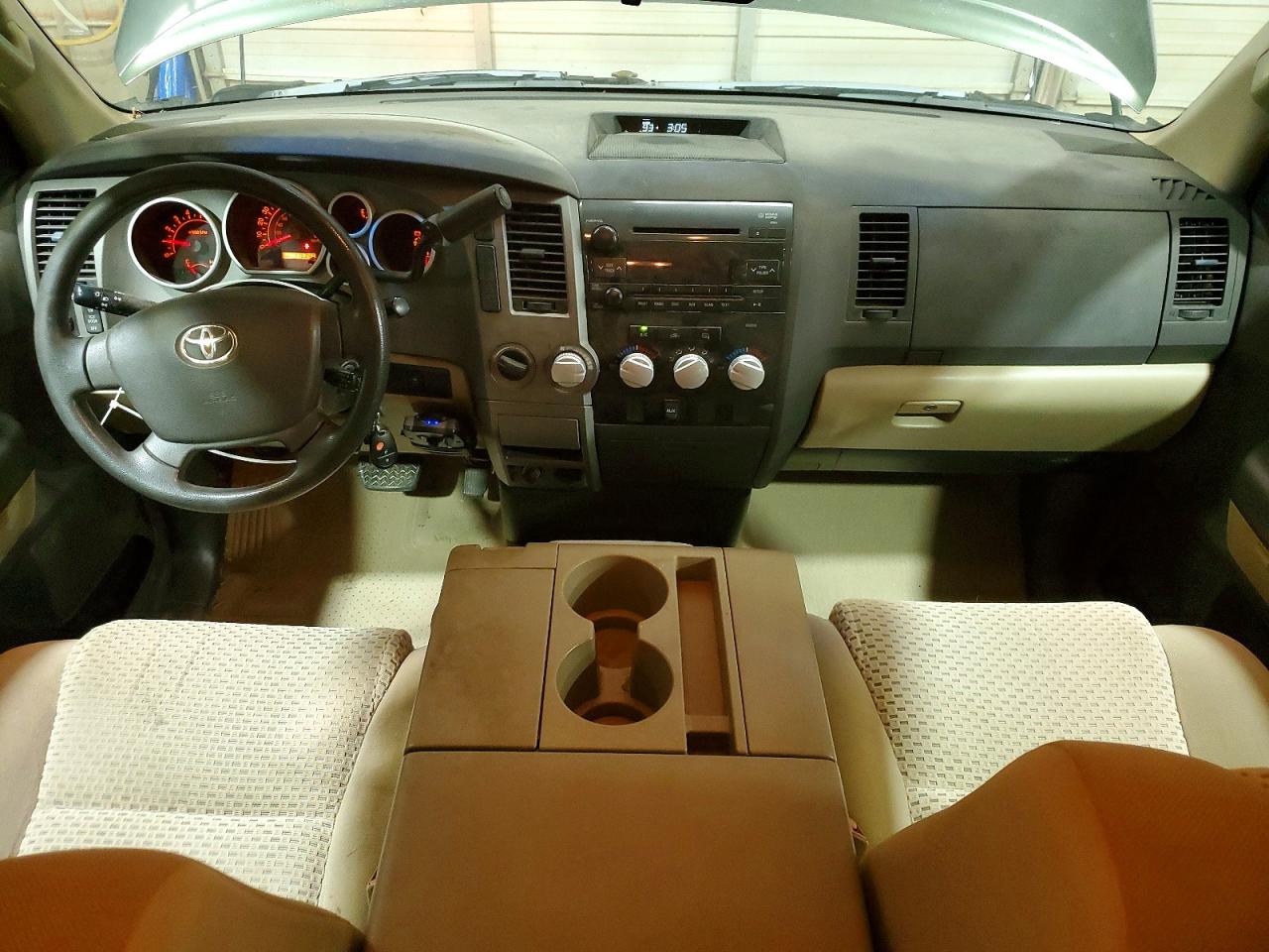 2010 Toyota Tundra Double Cab Sr5 Зеленый vin: 5TFUY5F1XAX106679