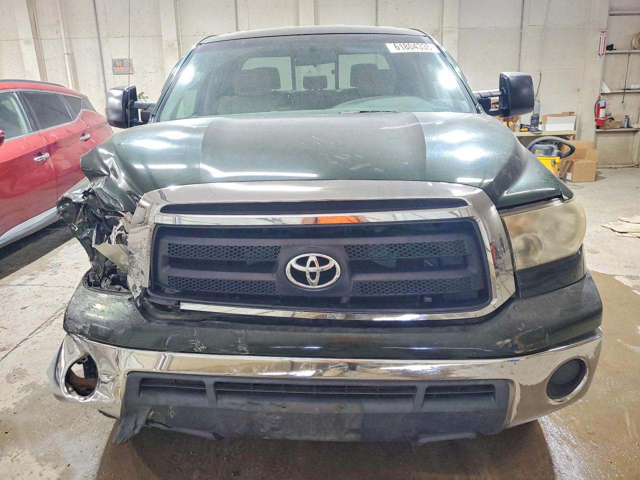 2010 Toyota Tundra Double Cab Sr5 Зеленый vin: 5TFUY5F1XAX106679