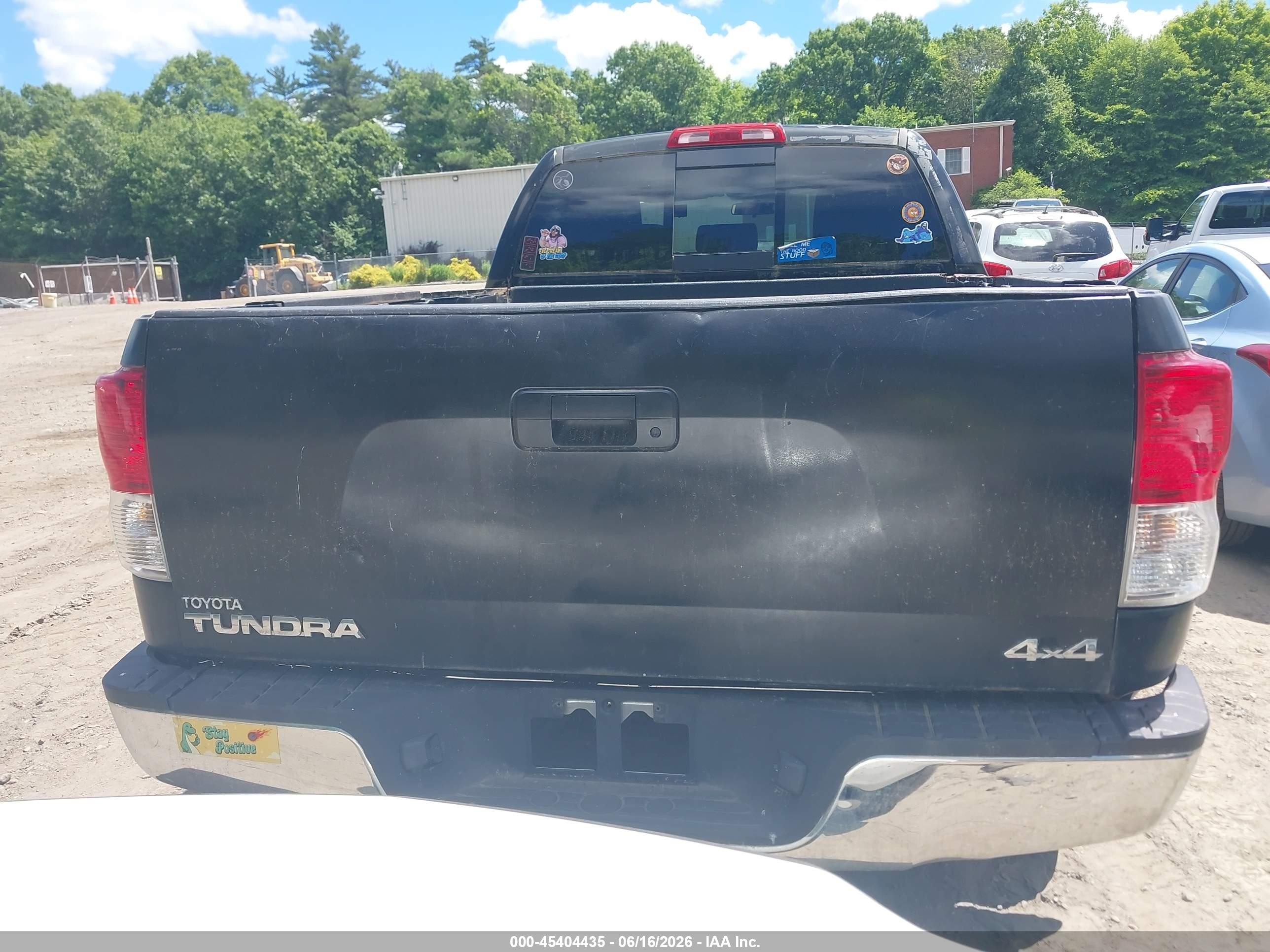 2011 Toyota Tundra Grade 5.7l V8 Black vin: 5TFUY5F1XBX168388