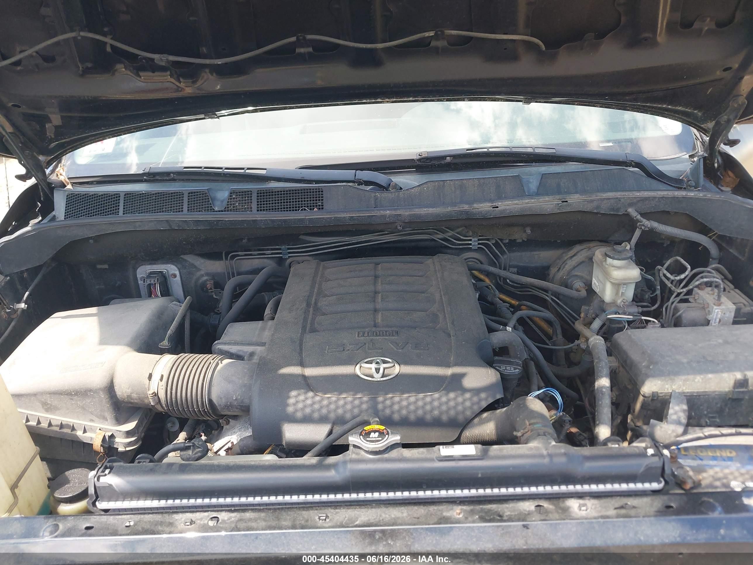 2011 Toyota Tundra Grade 5.7l V8 Black vin: 5TFUY5F1XBX168388