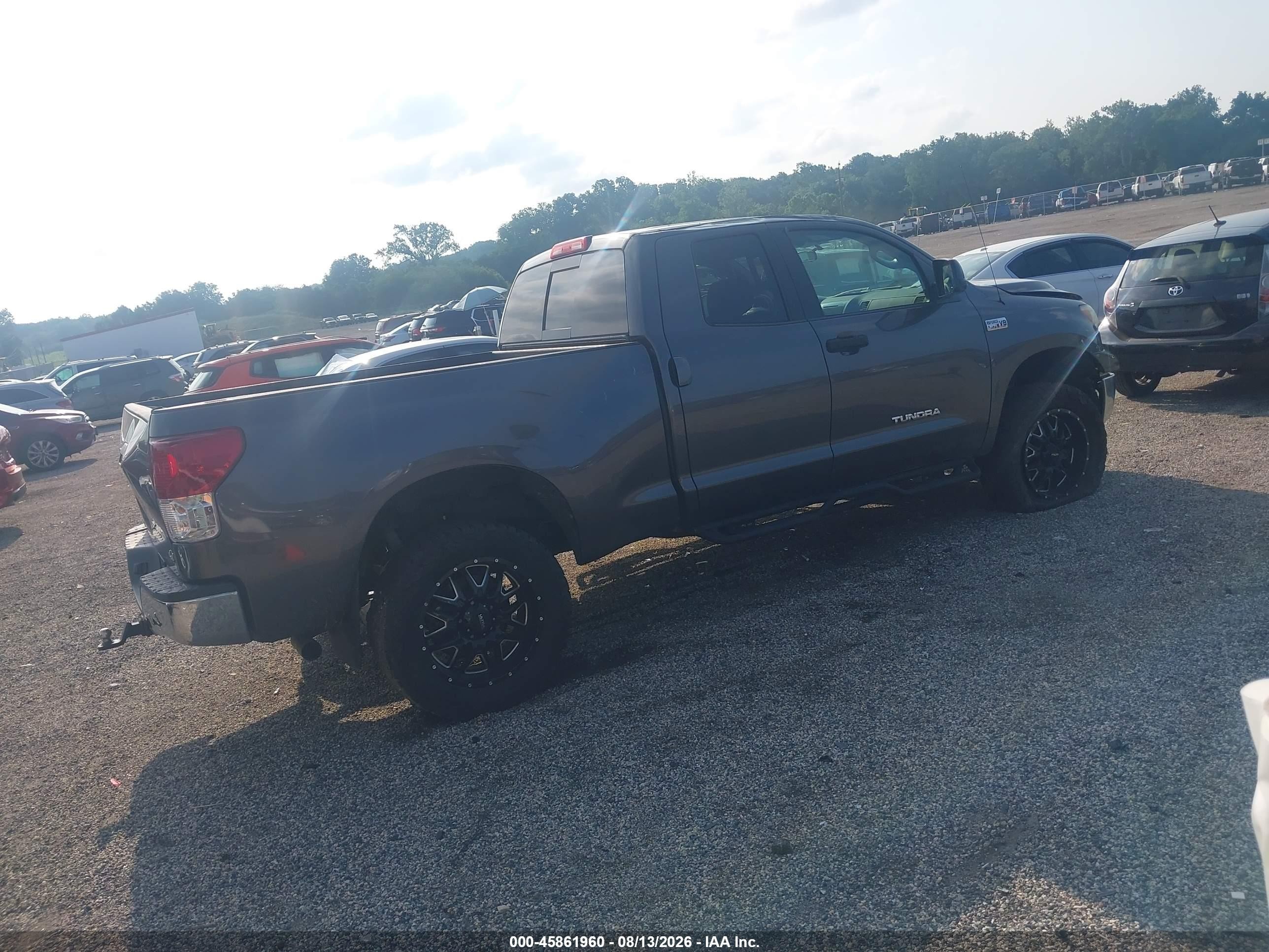 2012 Toyota Tundra Grade 5.7l V8 Gray vin: 5TFUY5F1XCX235878