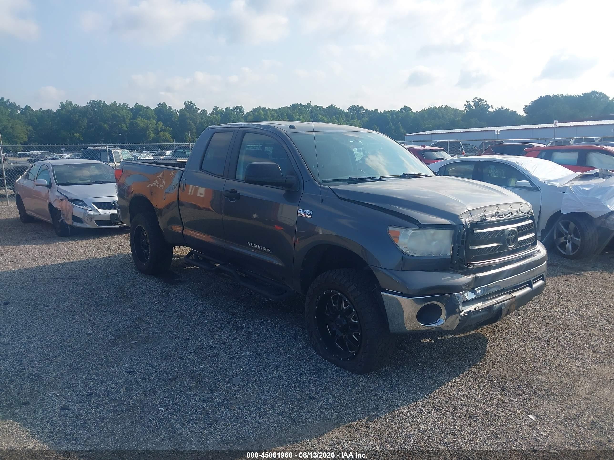 2012 Toyota Tundra Grade 5.7l V8 Gray vin: 5TFUY5F1XCX235878