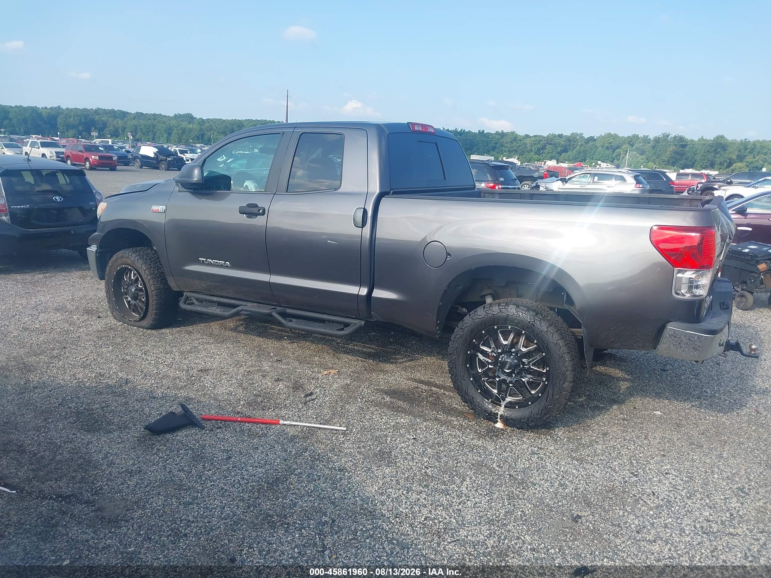 2012 Toyota Tundra Grade 5.7l V8 Gray vin: 5TFUY5F1XCX235878