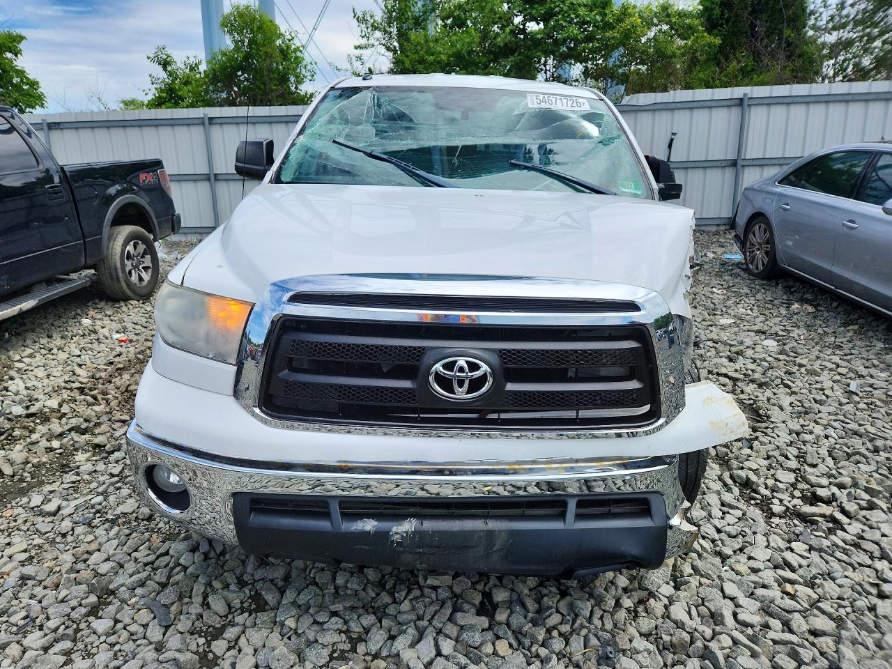 2012 Toyota Tundra Double Cab Sr5 Белый vin: 5TFUY5F1XCX237694
