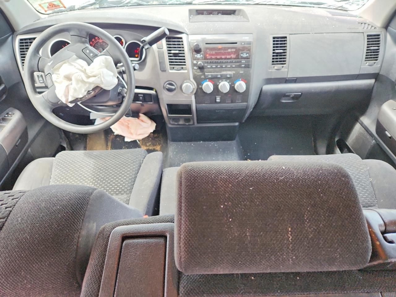 2012 Toyota Tundra Double Cab Sr5 Белый vin: 5TFUY5F1XCX237694