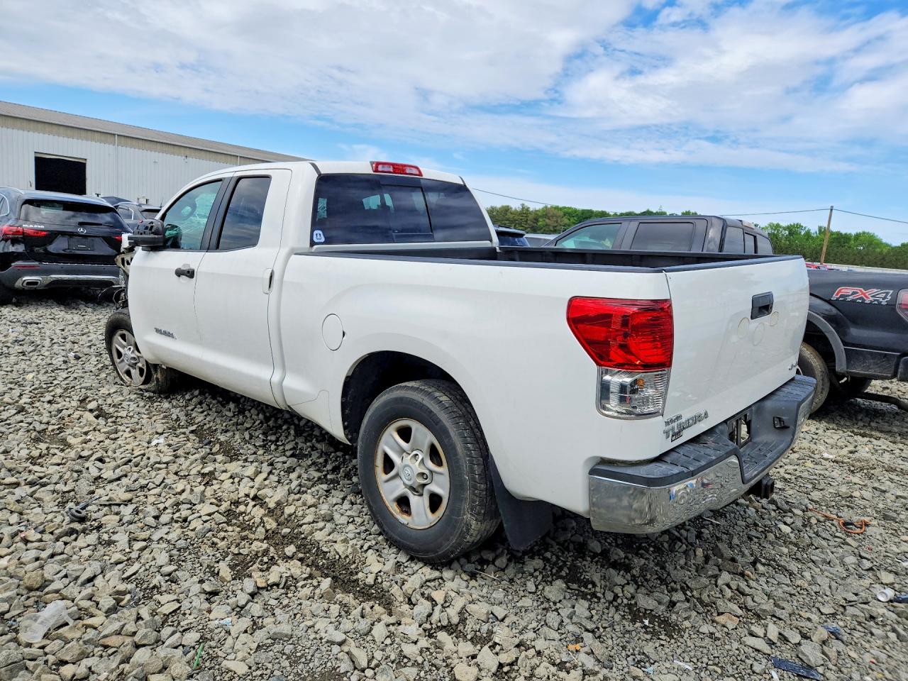 2012 Toyota Tundra Double Cab Sr5 Белый vin: 5TFUY5F1XCX237694
