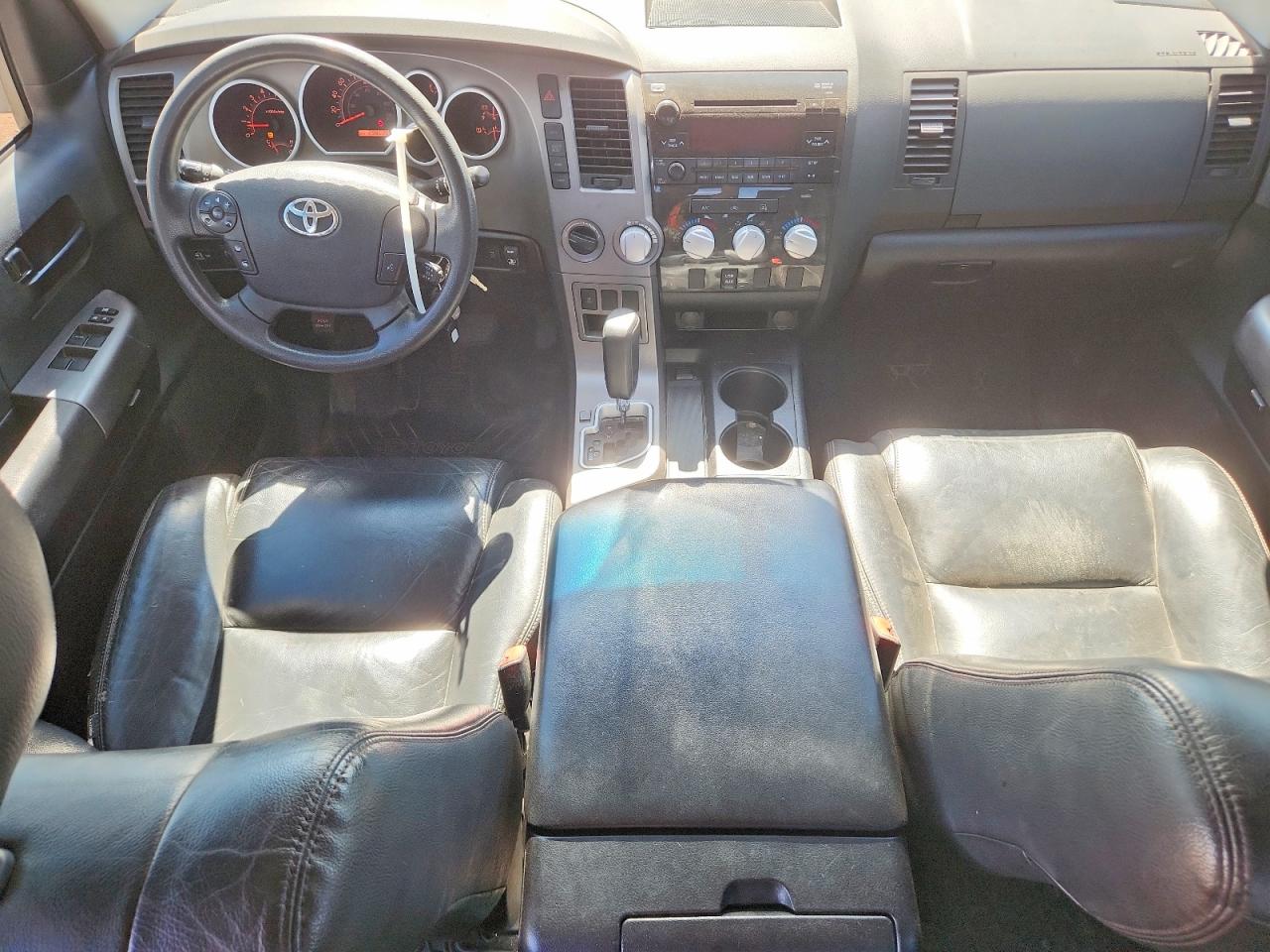2012 Toyota Tundra Double Cab Sr5 White vin: 5TFUY5F1XCX240109