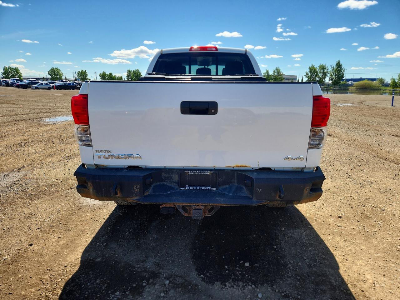 2012 Toyota Tundra Double Cab Sr5 White vin: 5TFUY5F1XCX240109