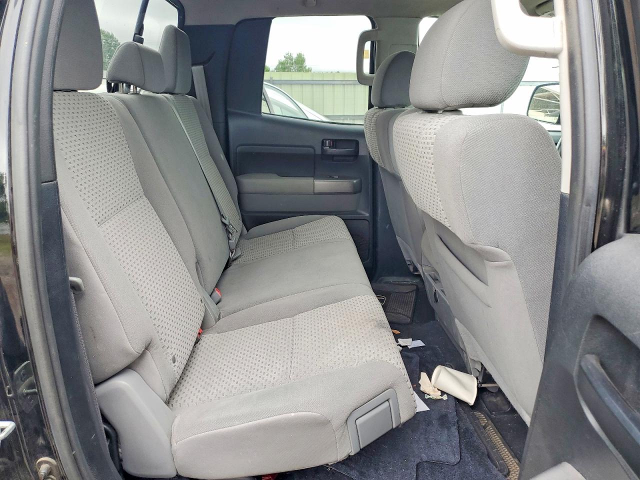 2012 Toyota Tundra Double Cab Sr5 Black vin: 5TFUY5F1XCX243043