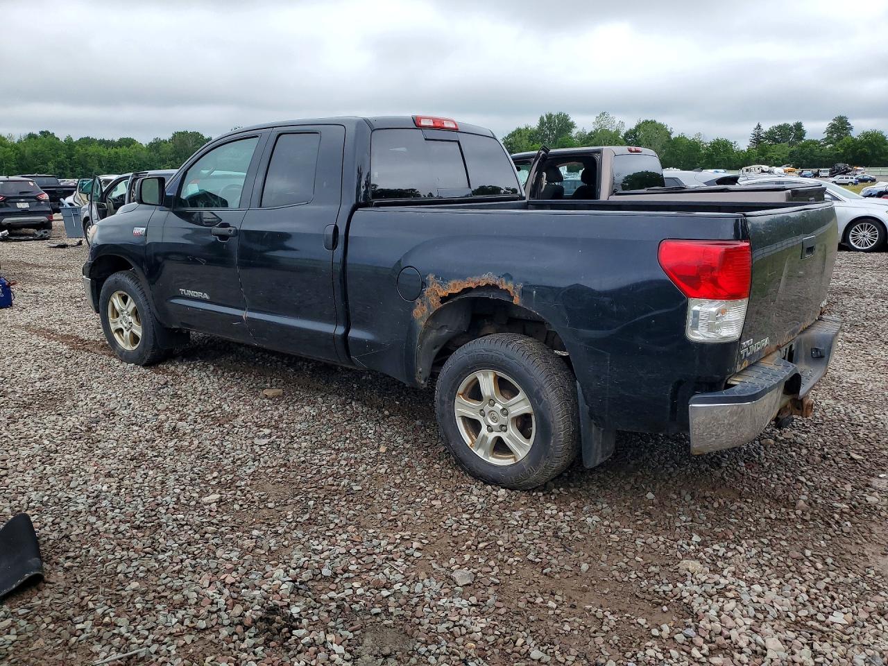 2012 Toyota Tundra Double Cab Sr5 Black vin: 5TFUY5F1XCX243043