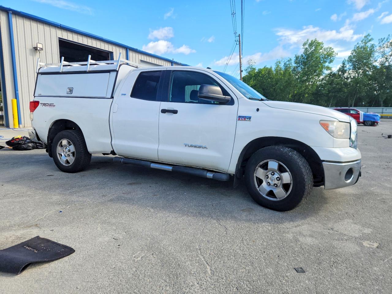 2013 Toyota Tundra Double Cab Sr5 Белый vin: 5TFUY5F1XDX302383