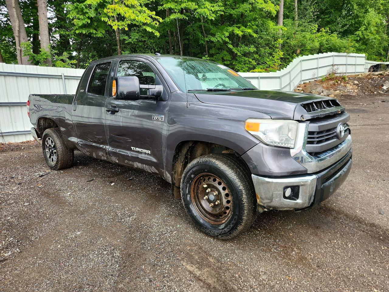 2015 Toyota Tundra Sr5 Gray vin: 5TFUY5F1XFX445627