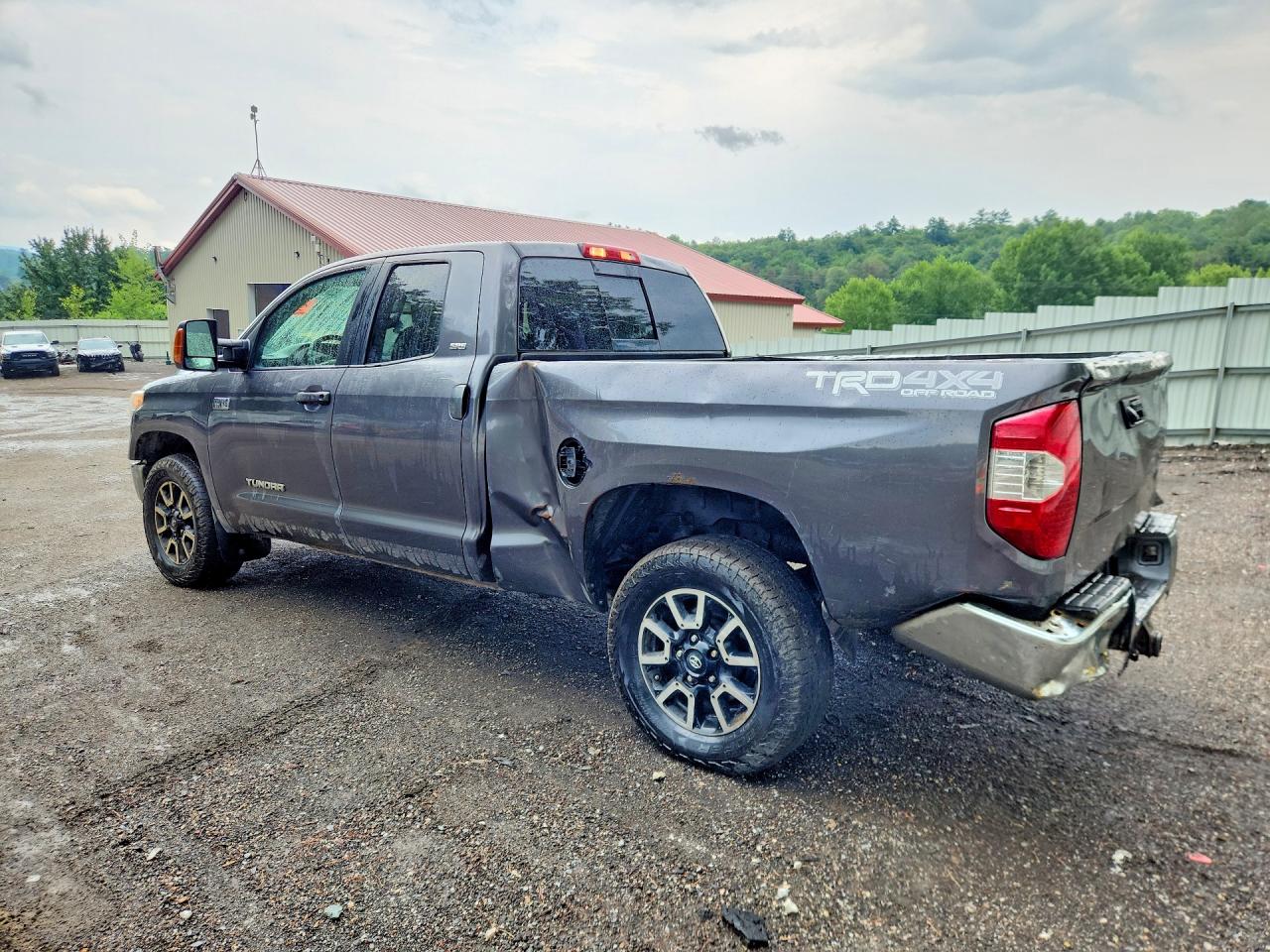 2015 Toyota Tundra Sr5 Gray vin: 5TFUY5F1XFX445627
