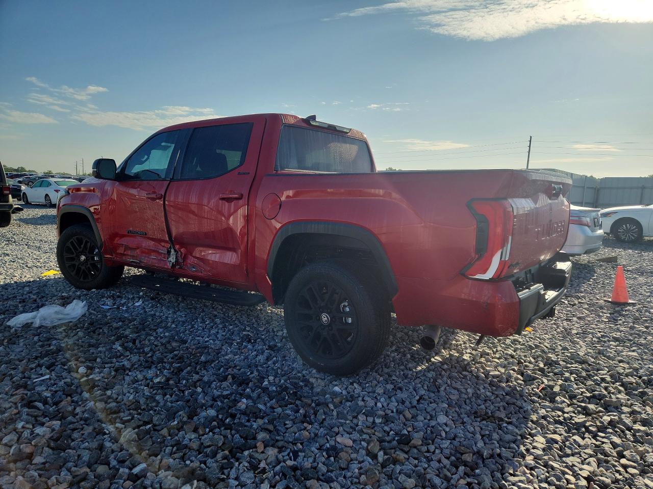 2026 Toyota Tundra Limited Red vin: 5TFWA5DB1TX383099