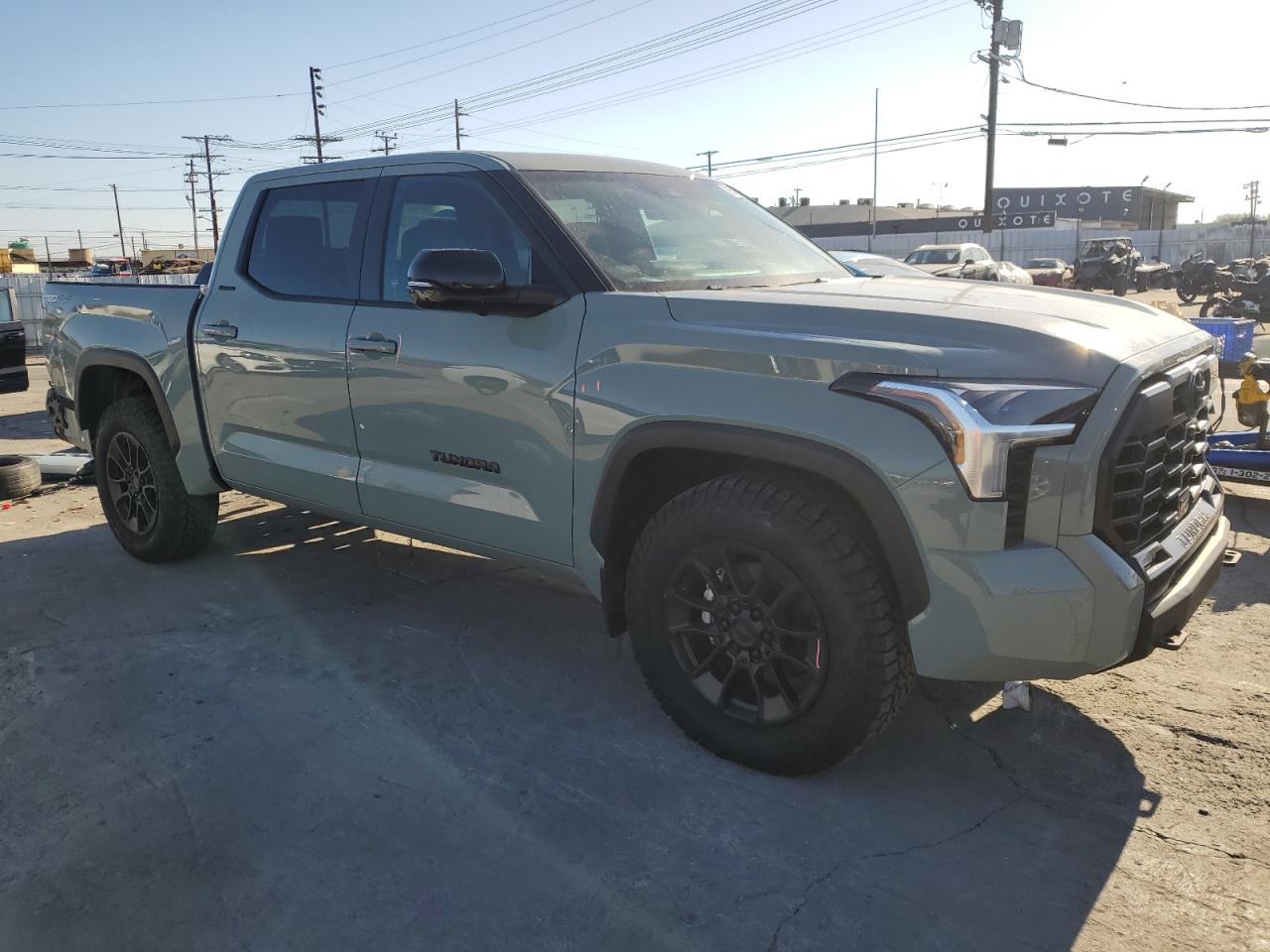 2025 Toyota Tundra Crewmax Limited Серый vin: 5TFWA5DB3SX253355
