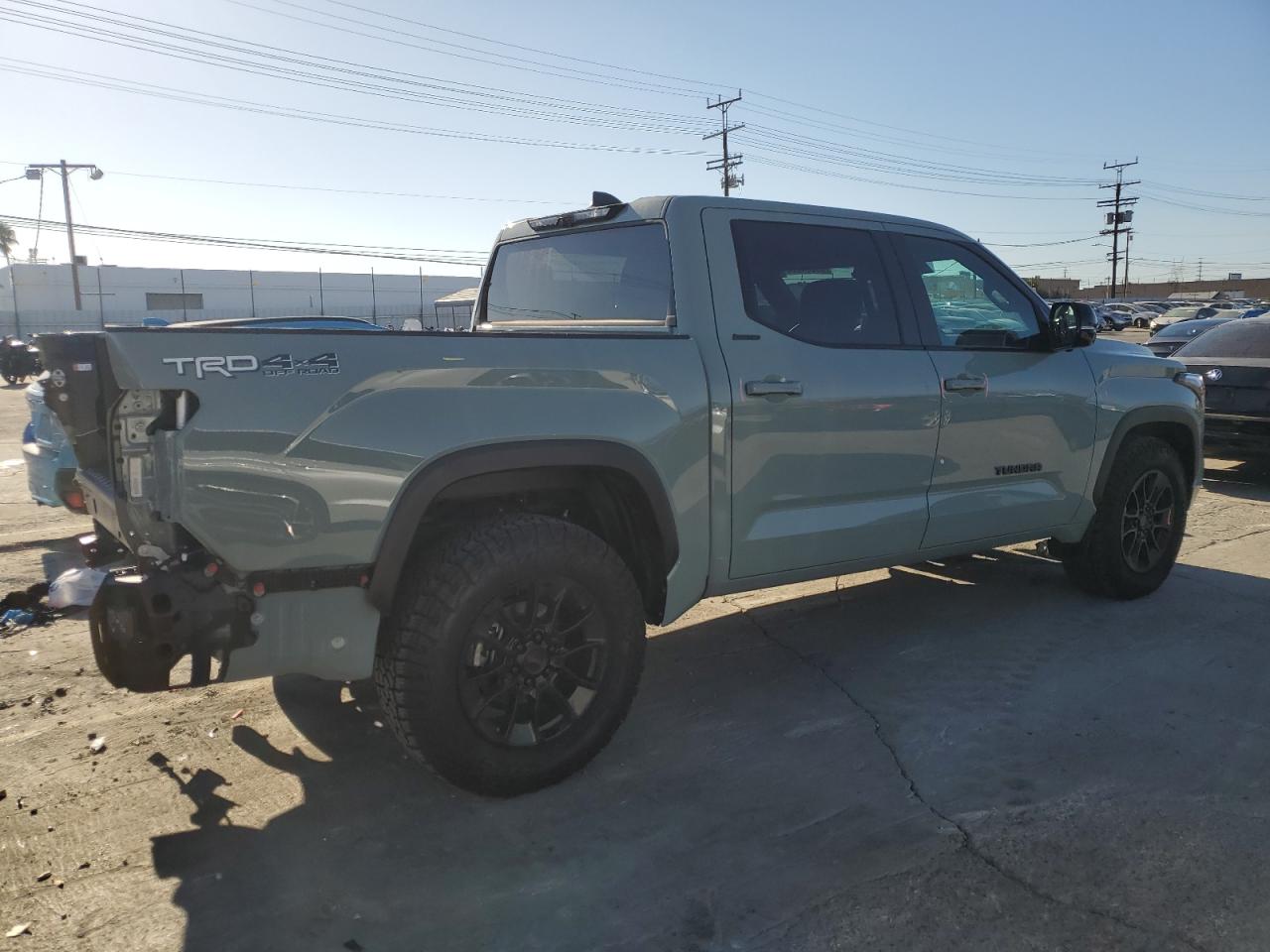 2025 Toyota Tundra Crewmax Limited Серый vin: 5TFWA5DB3SX253355