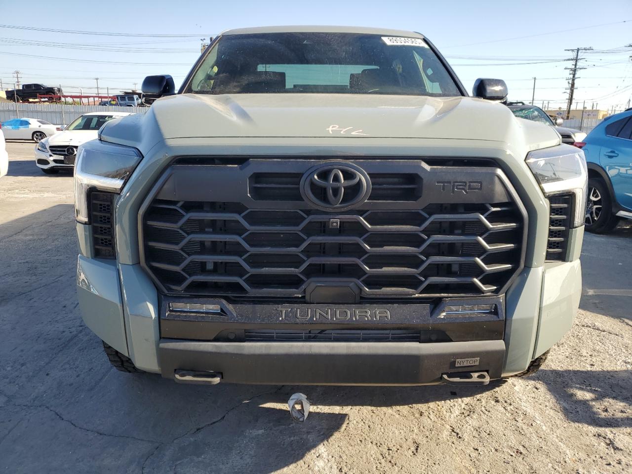2025 Toyota Tundra Crewmax Limited Серый vin: 5TFWA5DB3SX253355