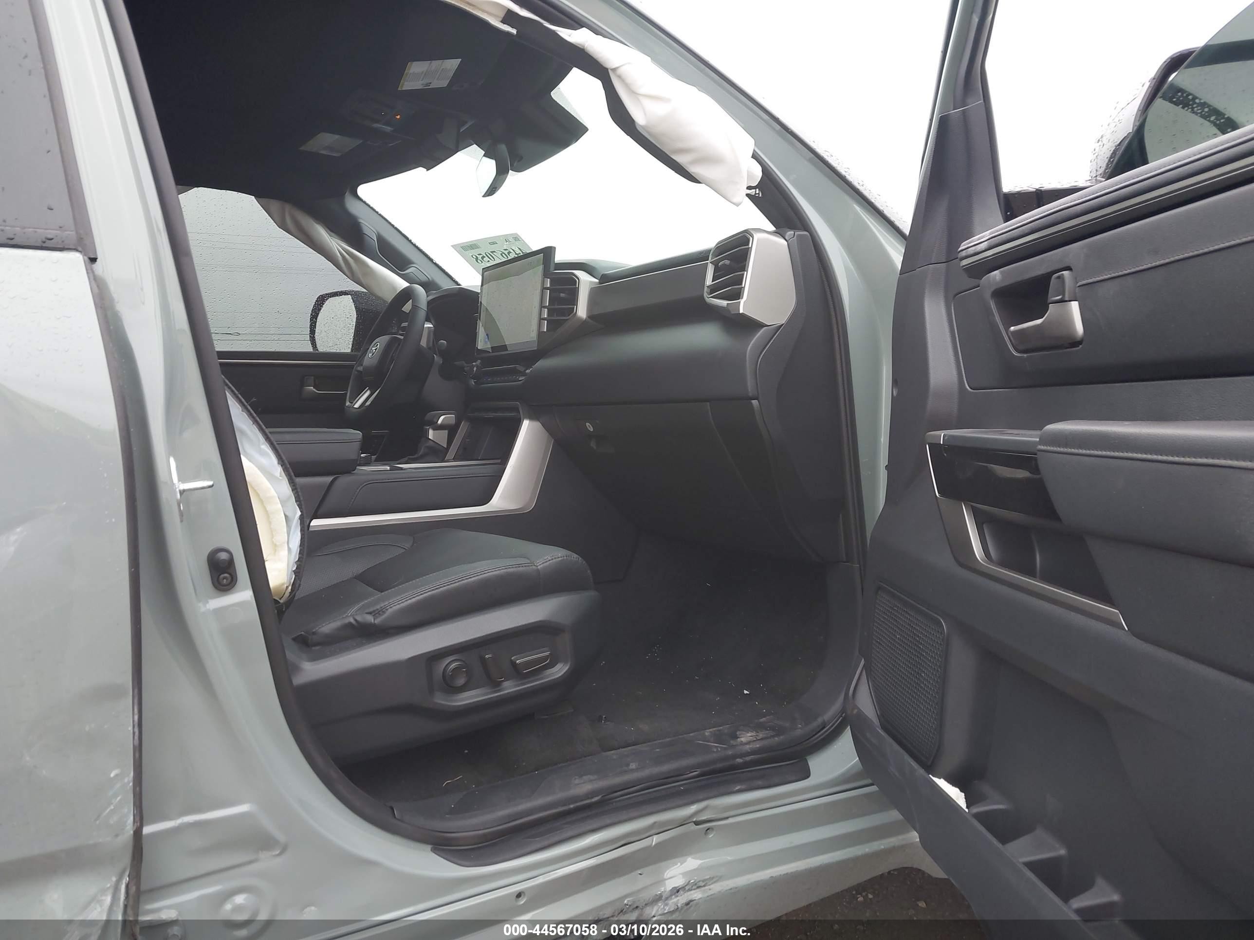 2025 Toyota Tundra Limited Серый vin: 5TFWA5DB9SX329791