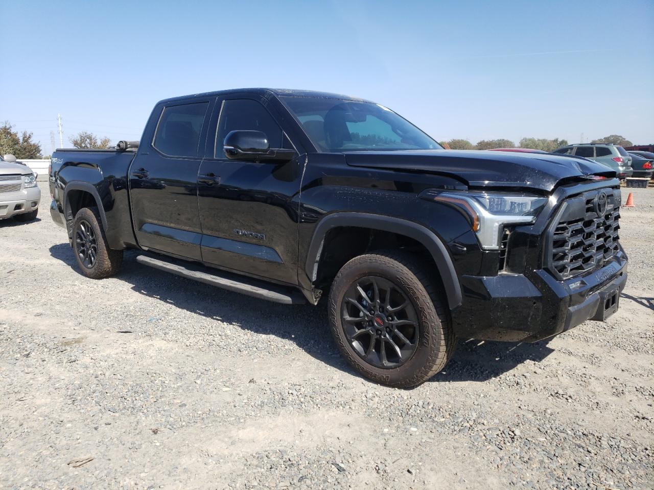 2025 Toyota Tundra Crewmax Limited Черный vin: 5TFWA5EC2SX038217