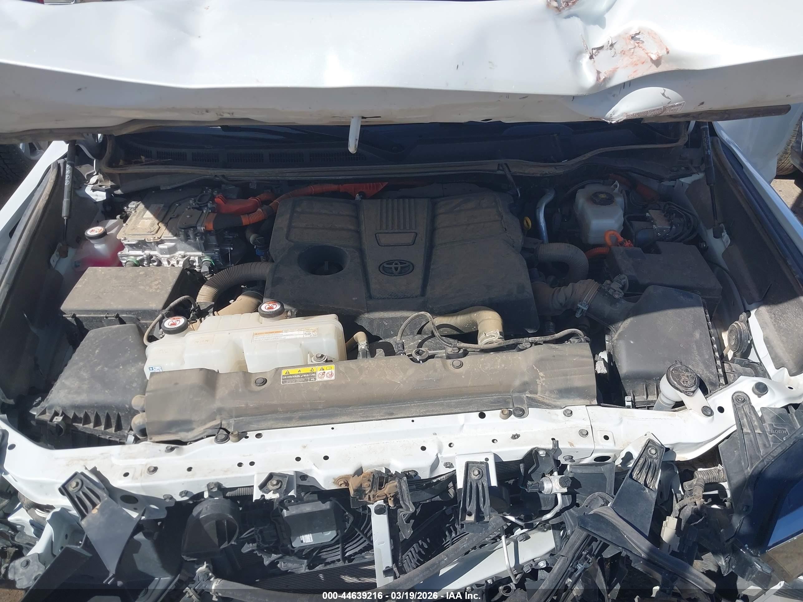 2024 Toyota Tundra Hybrid Limited 4wd Белый vin: 5TFWC5DB2RX058562
