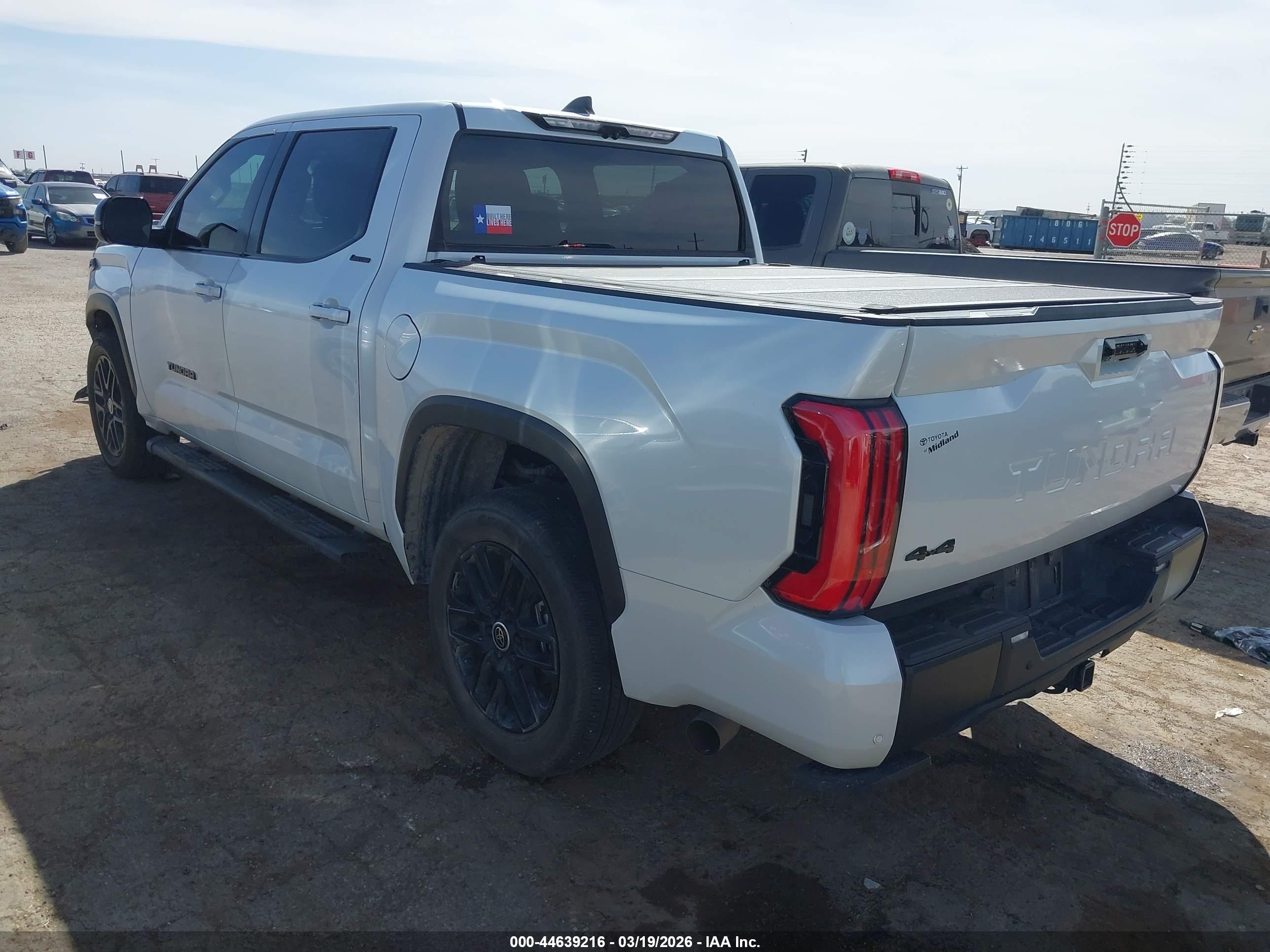 2024 Toyota Tundra Hybrid Limited 4wd Белый vin: 5TFWC5DB2RX058562