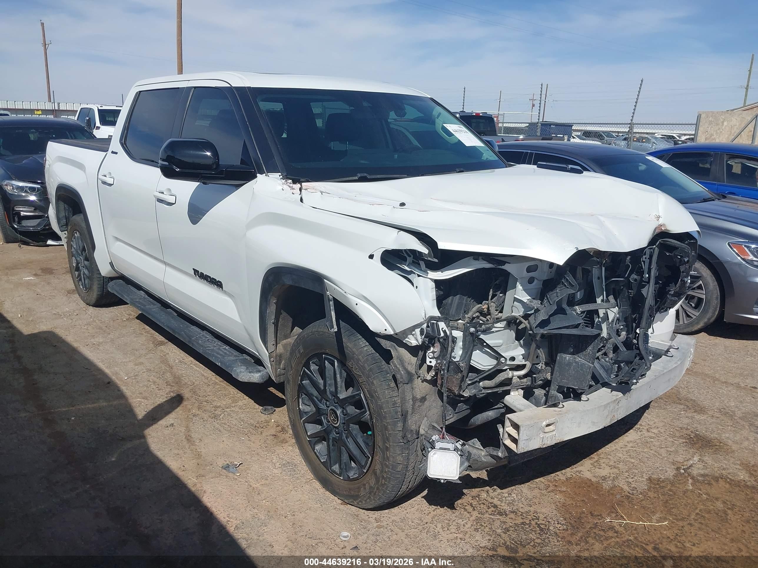 2024 Toyota Tundra Hybrid Limited 4wd White vin: 5TFWC5DB2RX058562