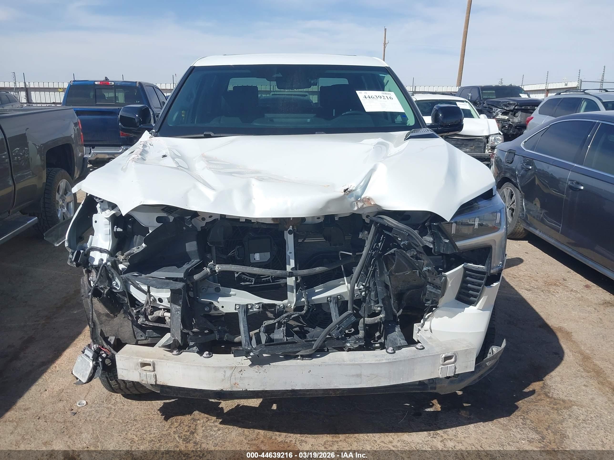 2024 Toyota Tundra Hybrid Limited 4wd Белый vin: 5TFWC5DB2RX058562