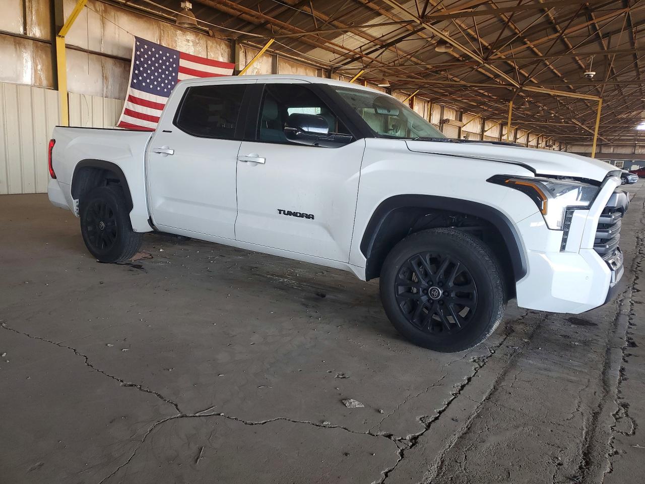 2024 Toyota Tundra Limited Hv White vin: 5TFWC5DB9RX063466