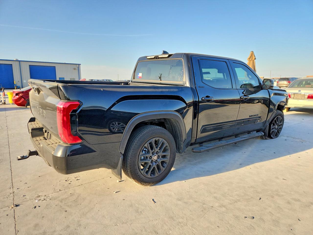 2026 Toyota Tundra Limited Black vin: 5TFZA5ABXTX055794