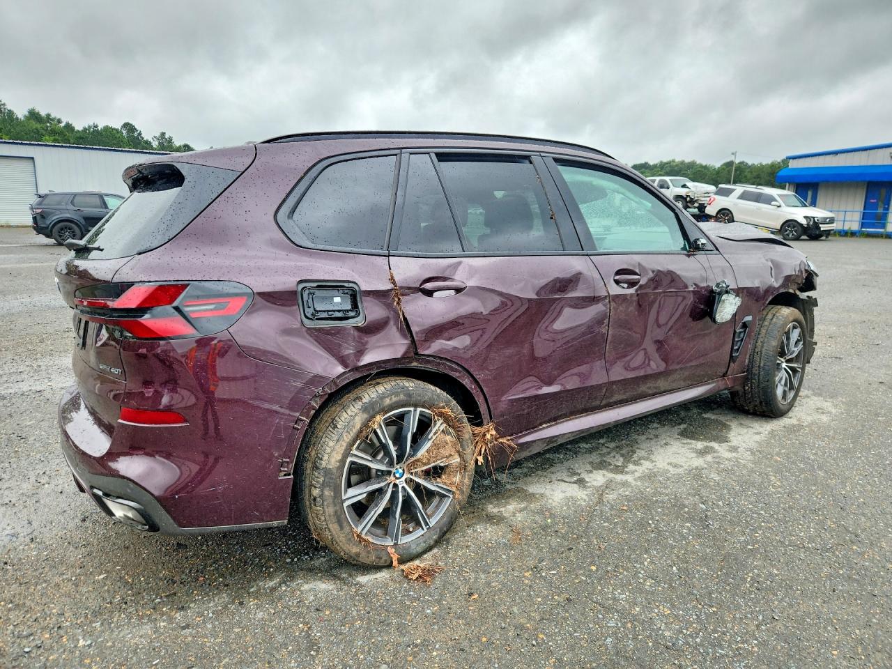 2024 Bmw X5 Sdrive 40i Maroon vin: 5UX13EU02R9V10778