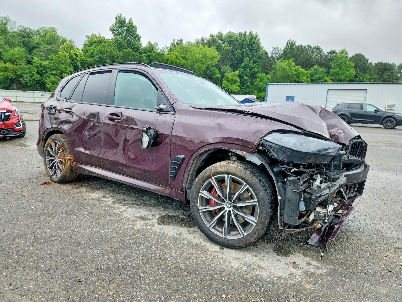 2024 Bmw X5 Sdrive 40i Maroon vin: 5UX13EU02R9V10778
