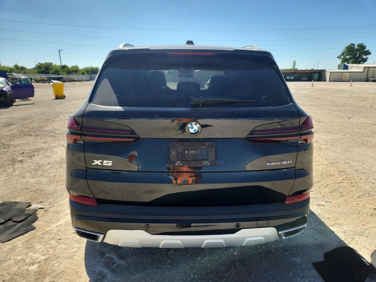 2025 Bmw X5 Sdrive 40i Black vin: 5UX13EU04S9X56690
