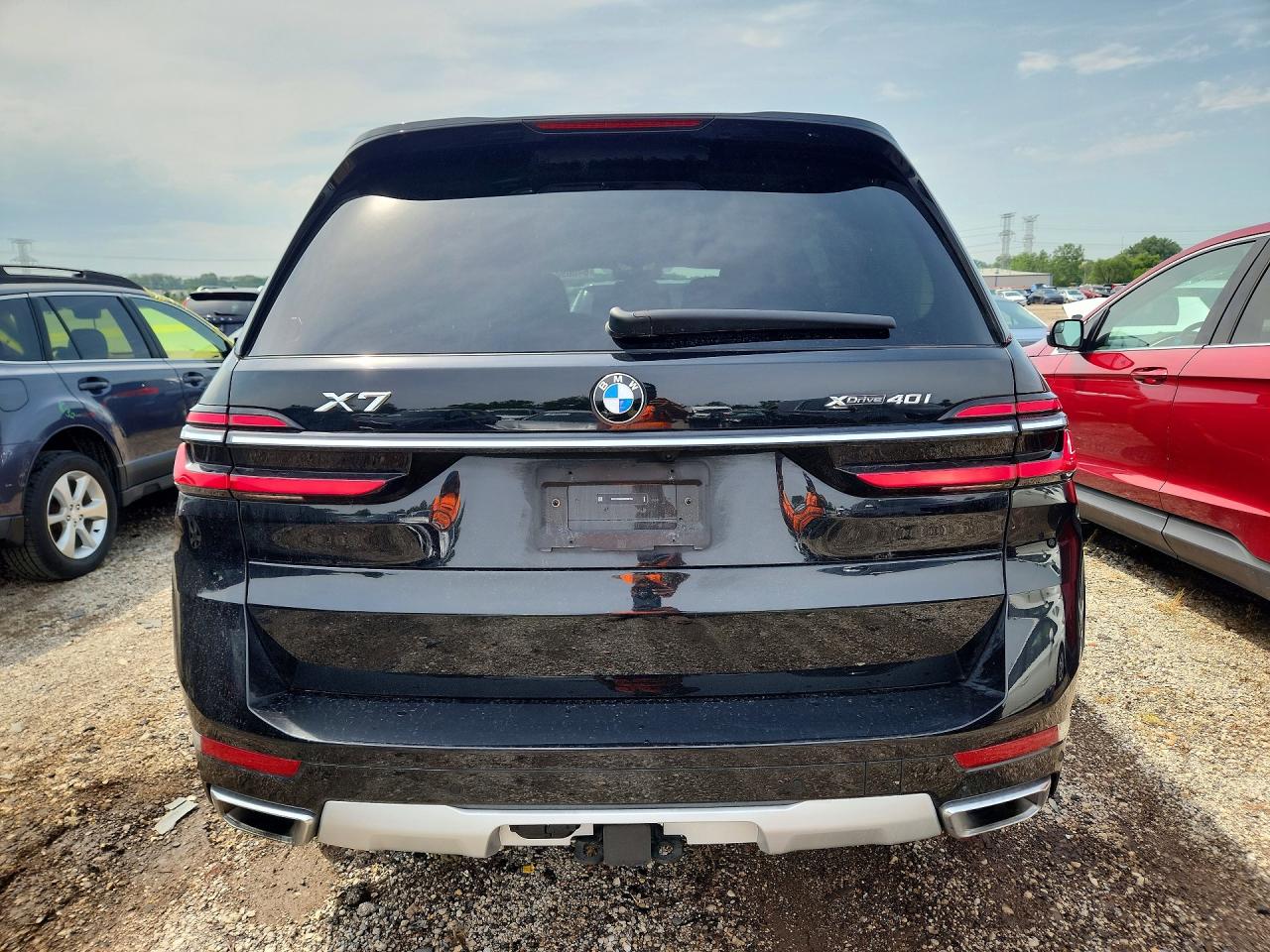 2025 Bmw X7 Xdrive40i Black vin: 5UX23EM03S9Z99752
