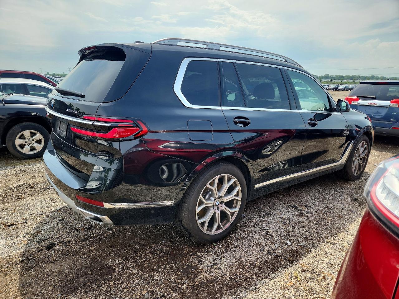 2025 Bmw X7 Xdrive40i Black vin: 5UX23EM03S9Z99752